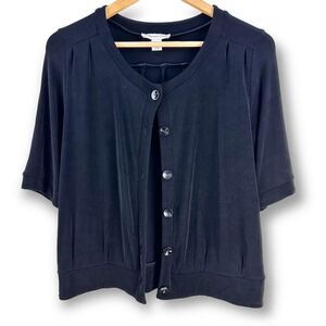 Coldwater Creek black button cardigan size M‎